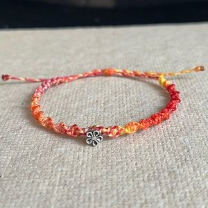 Dainty double spiral bracelet